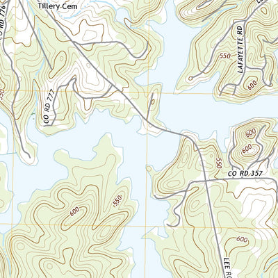 United States Geological Survey Beulah, AL (2020, 24000-Scale) digital map