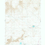United States Geological Survey Beulah Belle Lake, WY (1959, 24000-Scale) digital map