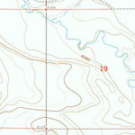 United States Geological Survey Beulah Belle Lake, WY (1959, 24000-Scale) digital map