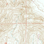 United States Geological Survey Beulah Belle Lake, WY (1959, 24000-Scale) digital map