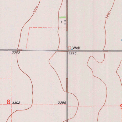 United States Geological Survey Beulah Cemetery, KS (1968, 24000-Scale) digital map