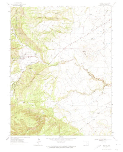 United States Geological Survey Beulah, CO (1963, 24000-Scale) digital map