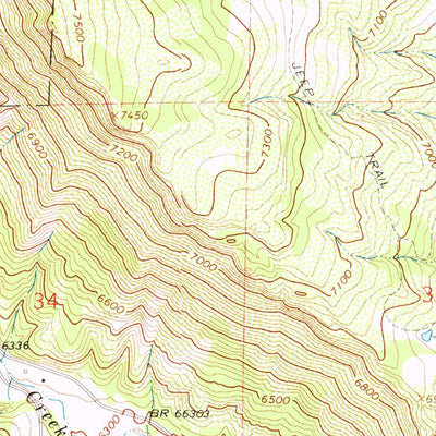 United States Geological Survey Beulah, CO (1963, 24000-Scale) digital map