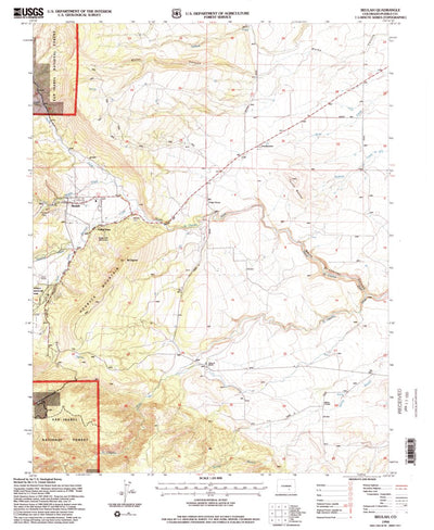 United States Geological Survey Beulah, CO (1994, 24000-Scale) digital map