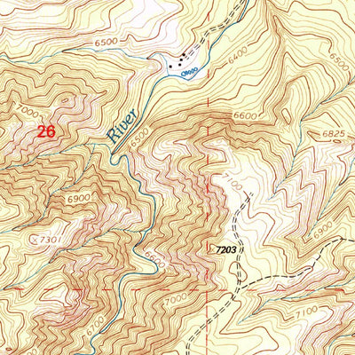United States Geological Survey Beulah, CO (1994, 24000-Scale) digital map