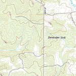 United States Geological Survey Beulah, MO (2021, 24000-Scale) digital map