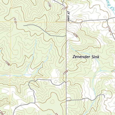 United States Geological Survey Beulah, MO (2021, 24000-Scale) digital map