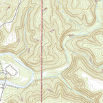 United States Geological Survey Beulah, MO (2021, 24000-Scale) digital map