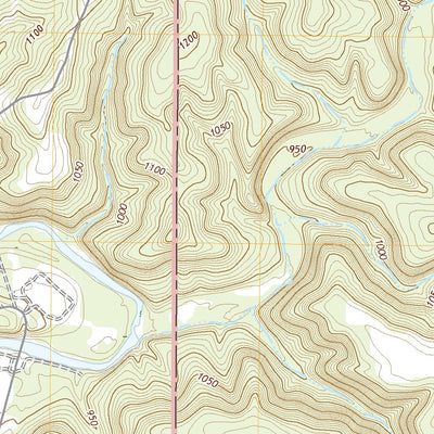 United States Geological Survey Beulah, MO (2021, 24000-Scale) digital map