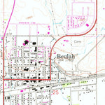 United States Geological Survey Beulah, ND (1968, 24000-Scale) digital map