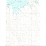 United States Geological Survey Beulah NE, ND (1969, 24000-Scale) digital map