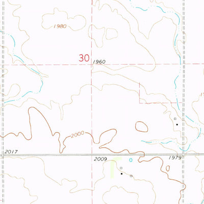 United States Geological Survey Beulah NE, ND (1969, 24000-Scale) digital map