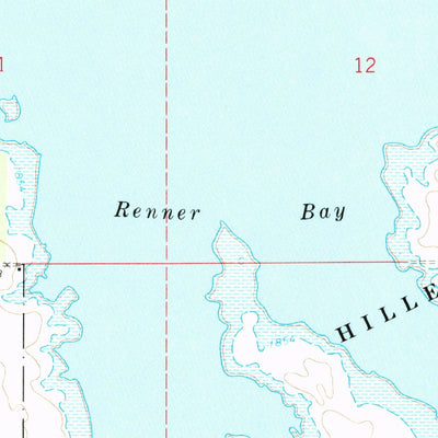United States Geological Survey Beulah NE, ND (1969, 24000-Scale) digital map