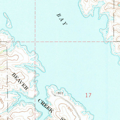 United States Geological Survey Beulah NW, ND (1969, 24000-Scale) digital map