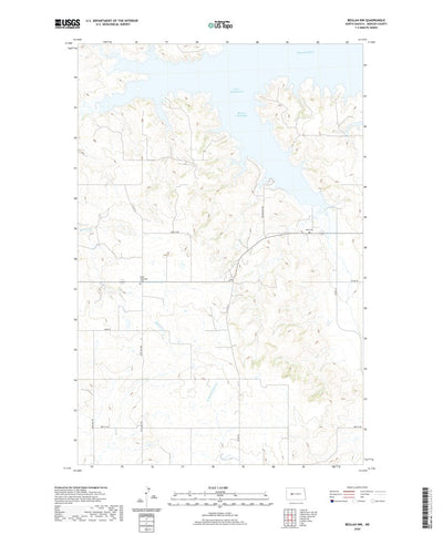 United States Geological Survey Beulah NW, ND (2020, 24000-Scale) digital map