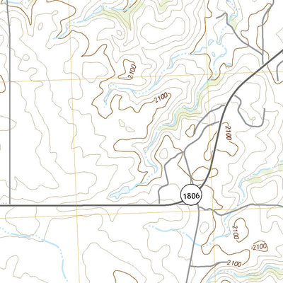United States Geological Survey Beulah NW, ND (2020, 24000-Scale) digital map