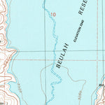 United States Geological Survey Beulah, OR (1990, 24000-Scale) digital map