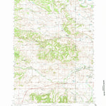 United States Geological Survey Beulah, WY-SD (1958, 62500-Scale) digital map