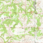 United States Geological Survey Beulah, WY-SD (1958, 62500-Scale) digital map