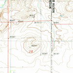 United States Geological Survey Beulah, WY-SD (1984, 24000-Scale) digital map