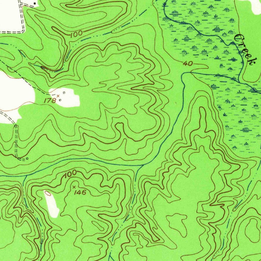 Beulahville, VA (1951, 24000Scale) Map by United States Geological