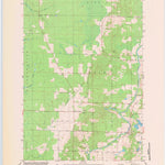 United States Geological Survey Bevent, WI (1982, 24000-Scale) digital map