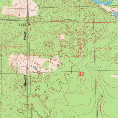 United States Geological Survey Bevent, WI (1982, 24000-Scale) digital map
