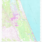 United States Geological Survey Beverly Beach, FL (1956, 24000-Scale) digital map