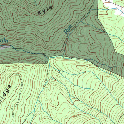 United States Geological Survey Beverly East, WV (1995, 24000-Scale) digital map