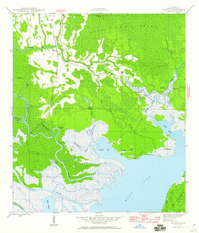 United States Geological Survey Beverly, FL (1945, 24000-Scale) digital map