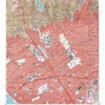 United States Geological Survey Beverly Hills, CA (1995, 24000-Scale) digital map