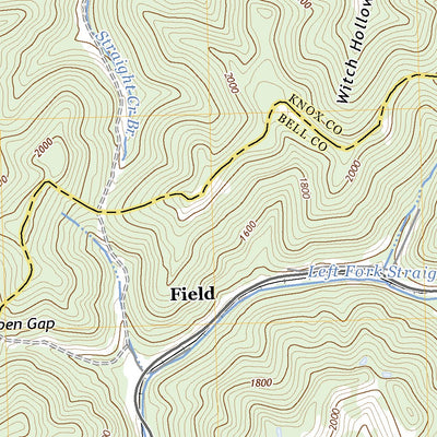 United States Geological Survey Beverly, KY (2022, 24000-Scale) digital map