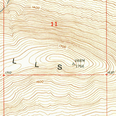 United States Geological Survey Beverly NE, WA (1954, 24000-Scale) digital map