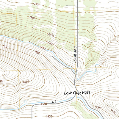 United States Geological Survey Beverly NE, WA (2020, 24000-Scale) digital map