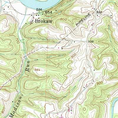 United States Geological Survey Beverly, OH (1961, 24000-Scale) digital map