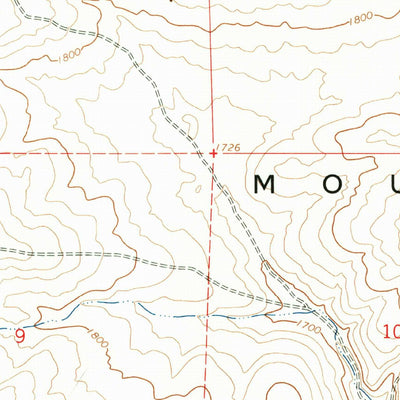 United States Geological Survey Beverly SE, WA (1965, 24000-Scale) digital map