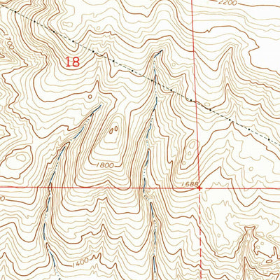 United States Geological Survey Beverly SE, WA (1965, 24000-Scale) digital map