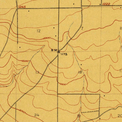 United States Geological Survey Beverly, WA (1912, 62500-Scale) digital map
