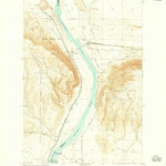 United States Geological Survey Beverly, WA (1954, 24000-Scale) digital map