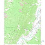 United States Geological Survey Beverly West, WV (1968, 24000-Scale) digital map