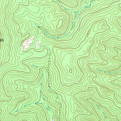 United States Geological Survey Beverly West, WV (1968, 24000-Scale) digital map
