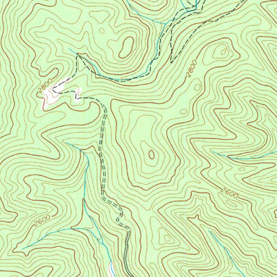 United States Geological Survey Beverly West, WV (1995, 24000-Scale) digital map