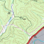 United States Geological Survey Beverly West, WV (1995, 24000-Scale) digital map