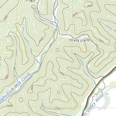 United States Geological Survey Beverly West, WV (2023, 24000-Scale) digital map