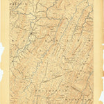 United States Geological Survey Beverly, WV-VA (1889, 125000-Scale) digital map