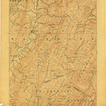 United States Geological Survey Beverly, WV-VA (1892, 125000-Scale) digital map