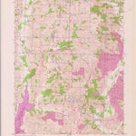 United States Geological Survey Bevier South, MO (1953, 24000-Scale) digital map