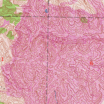United States Geological Survey Bevier South, MO (1953, 24000-Scale) digital map
