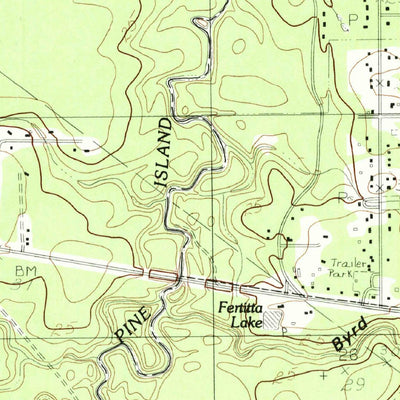 United States Geological Survey Bevil Oaks, TX (1984, 24000-Scale) digital map