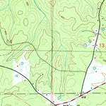 United States Geological Survey Bewelcome, MS (1988, 24000-Scale) digital map